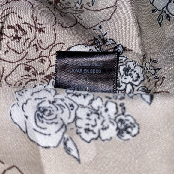 Oober Swank Women Open Front Drape Tie Front Kimono Large - Picture 5 of 6